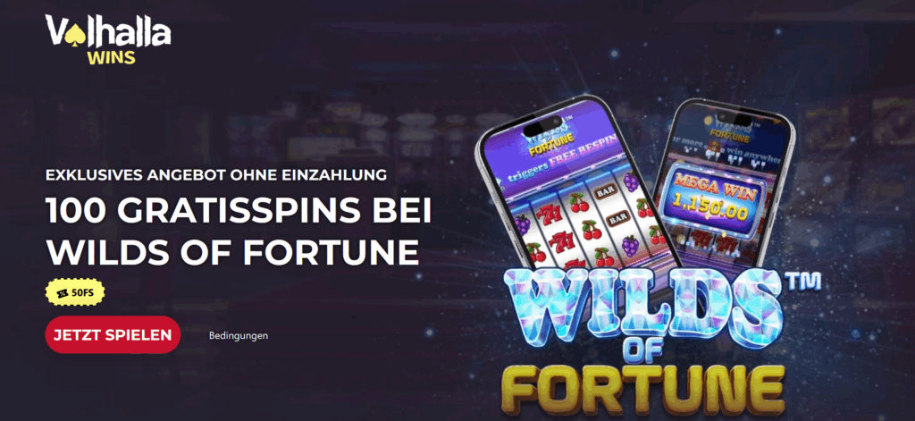 Vallhalla Casinos Bonus ohne Einzahlung