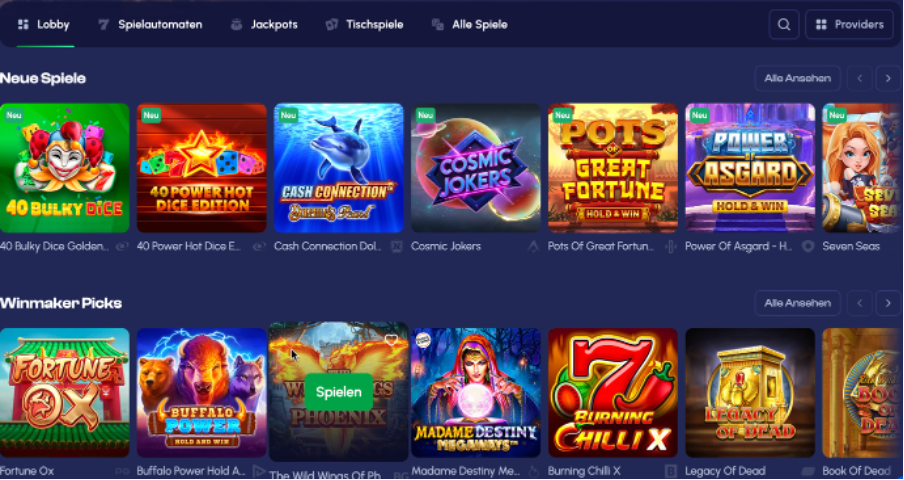 Winmaker Spielesammlung