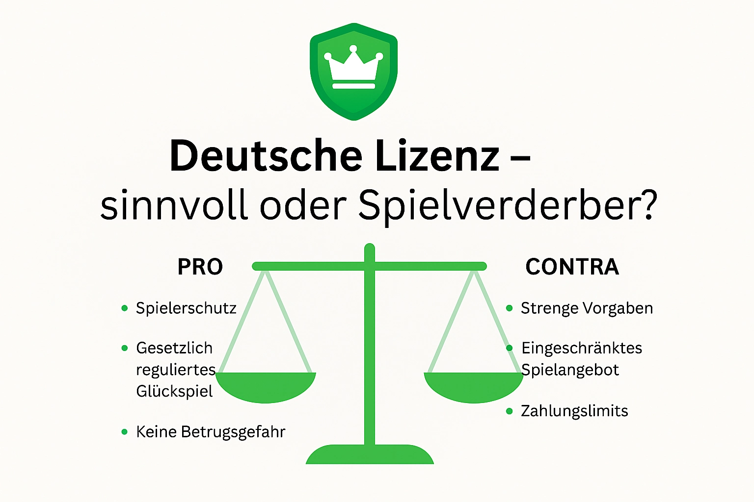 Deutsche Lizenz - sinnvoll oder Spielverderber