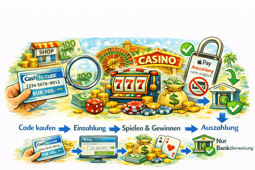 Cash To Code Ratgeber Auszahlung